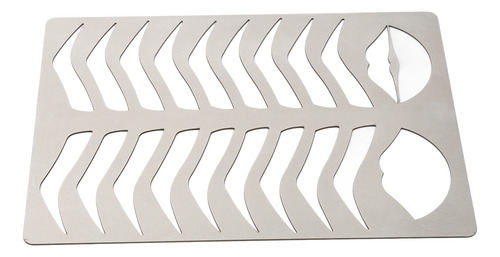 Plantilla Reutilizable Para Practicar Cejas Y Labios Cepilla