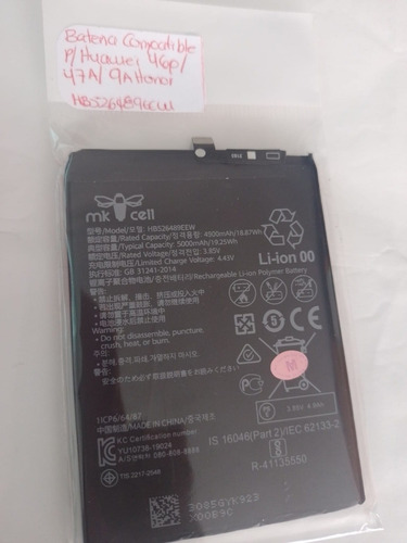 Refacción De Carga Compatible Huawei Y6p Y7a Honor9a