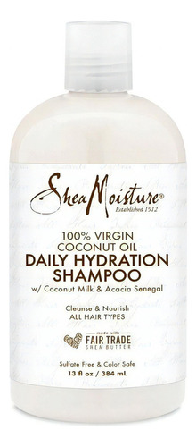  Shea Moisture Shampoo Con Aceite De Coco· Hidratación Diaria