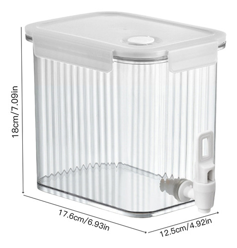 Dispensador De Bebidas Para Refrigerador Recipiente De Bebid