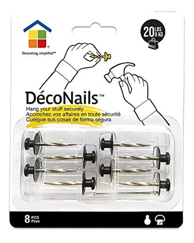 Under The Roof Decorating Deco Nail Small Head Sampler Pack