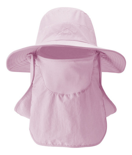Sombrero De Sol Con Solapa Desmontable Para Hombre Y Mujer.