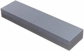 Piedra Afilar Doble Faz Oxido Aluminio Cuchillo Tijeras S.