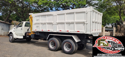 Ford F-16000 6x2 2002/02 Caçamba Agricola + Munk Único Dono