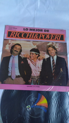 Richi & Poveri Lo Mejor Si Me Enamoro Disco De Vinil Origina