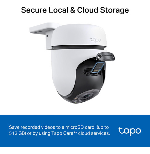 Cámara De Seguridad Tp-link Tapo C510w 3mp 360 Visión Noctur