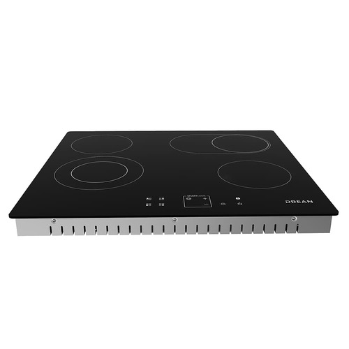 Anafe Eléctrico Vitrocerámico 60 Cm Negro Drean Aedr60cnv