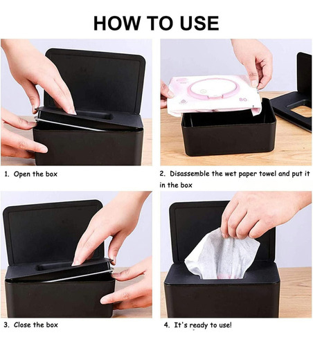 Nuevo Caja For Toallitas Humedas, Porta Kleenex, Porta