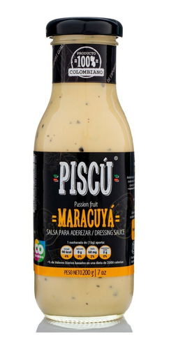 Salsas Piscú® Maracuyá Gourmet - g a $87