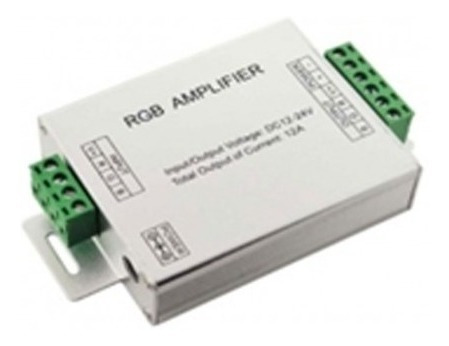 Imagen 5 de 9 de Amplificador Rgb 12-24v 3 X 4a Tira Rgb Módulo Rgb