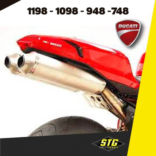 Imagen 3 de 5 de Portapatente Rebatible Fender Stg Ducati 748/948/1098/1198