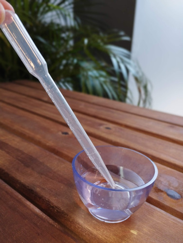 Pipeta De Transferêncencia Pasteur 3 Ml Não Estéril 12 Und