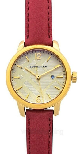 Burberry Bu10102 Reloj Mujer Con Dial Dorado