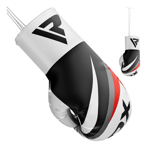 Rdx Mini Guantes De Boxeo Colgador De Auto Con Cordones, Esp