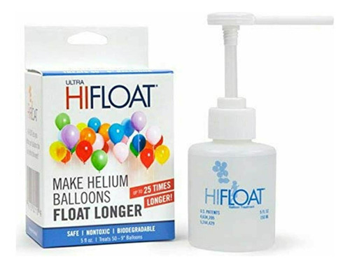 Gel Ultra Hifloat Para Que Globos Duren Con Helio 150ml