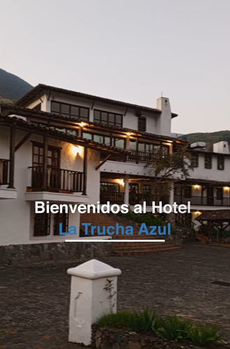 Se Vende Hermoso Hotel La Trucha Azul Merida
