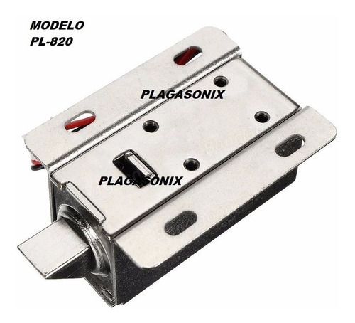 Imagen 5 de 9 de Cerradura Electrica Mini 12vcc Induccion Solenoide Pl820