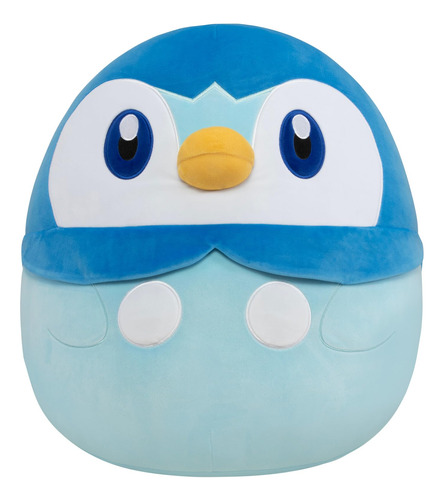 Peluche Squishmallows Pokémon Piplup 50 Cm Con Licencia Ofic