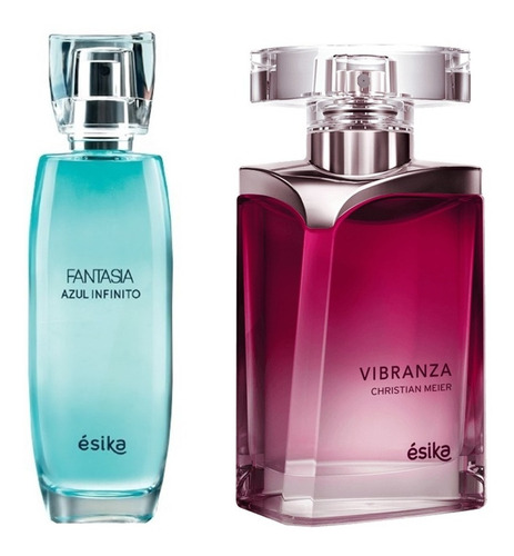 Perfume Fantasia Azul Infinito + Vibran - mL a $799