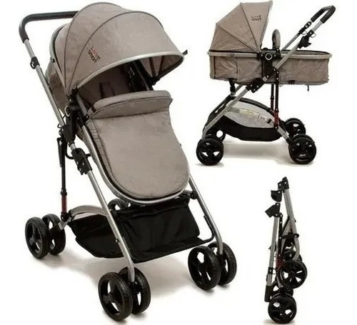 Cochecito Moises Plegable De Paseo Bebes Love Smart 