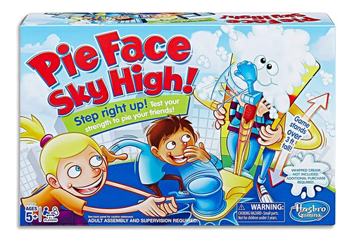 Hasbro Gaming Pie Face Sky High Game, 60 Meses A 1188 Meses