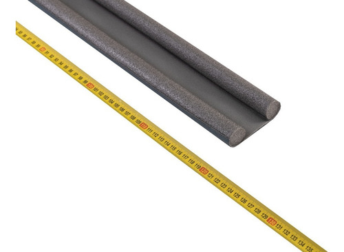 Zócalo Burlete Suprabond Doble Bajo Puerta 120cm - Gris