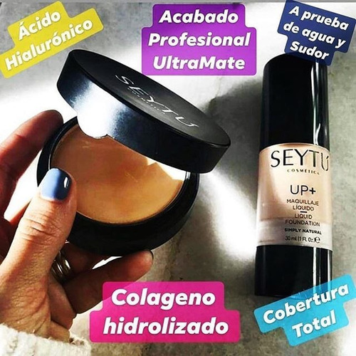 Dúo De Maquillaje Seytú A Prueba De Agua Y Sudor | Envío gratis