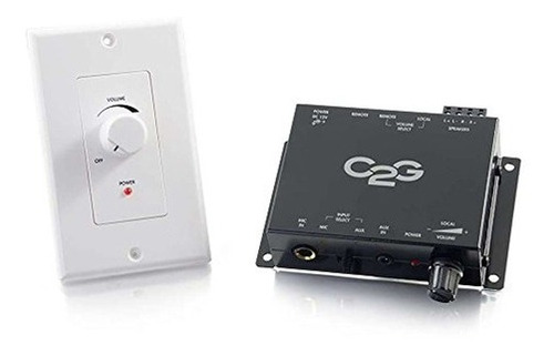 C2g/cables To Go 40914 compact Amplificador Con Control