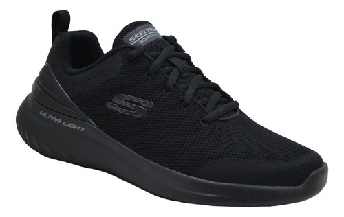 Tenis Skechers Bounder 2.0 232670/bbk Neg/neg Memory Foam