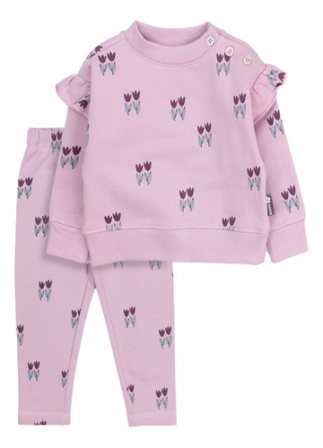 Conjunto Arctic Lila Bebés Ficcus