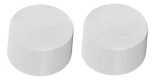 2x Filtro De Café Redondo De 100 Piezas Filtro De Café