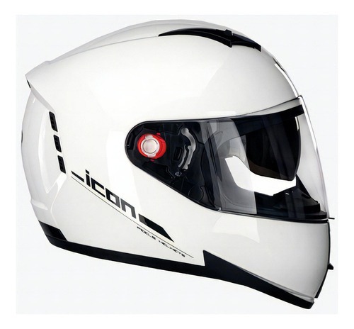 Capacete Moto Peels Icon Classic Cor Branco com Grafite Tamanho do capacete 62