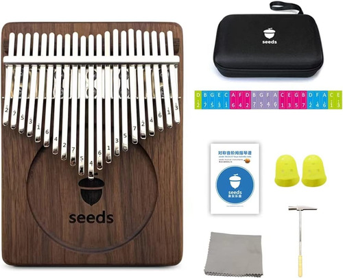 Seeds Kalimba 21 Key Ctuned Thumb Piano Instrumentos Mu...