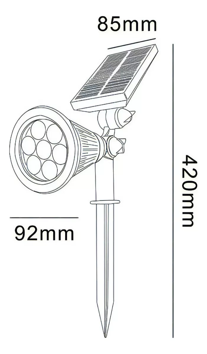 Segunda imagen para búsqueda de estaca solar