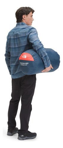 Saco De Dormir The North Face Wawona Bed Double Shady Blue