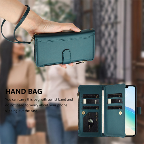 Funda De Piel Tipo Cartera Con Ranura Para Teléfono Honor X5b Plus