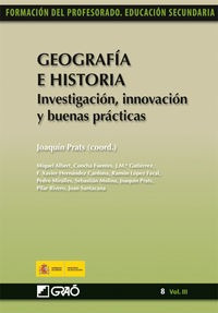Libro Geografã­a E Historia. Investigaciã³n, Innovaciã³n ...