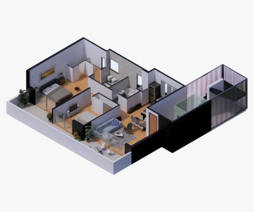 Imagen 12 de 33 de 1 Y 2 Dormitorios En Fisherton, Opción Terrazas Exclusivas