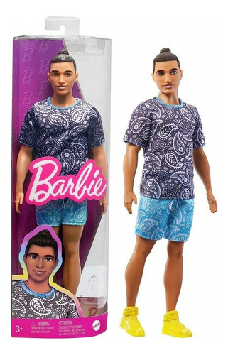 Muñeco Ken Barbie Fashionista Mattel Dwk44