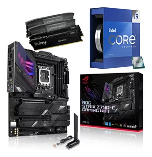 Kit Intel I9 13900k + Rog Strix Z790-e Wifi + 32gb 5200mhz