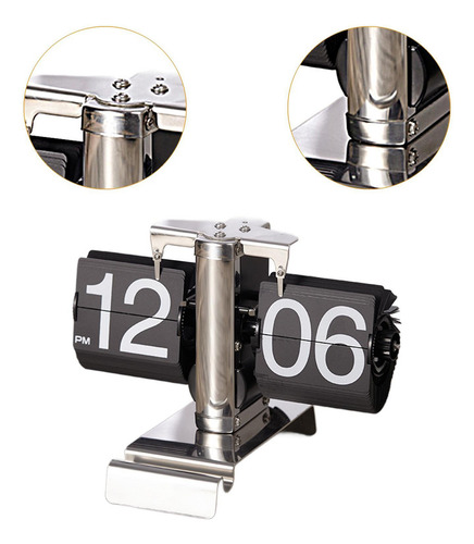 Compatível Reloj Abatible Automático De Tipo Retro, Reloj