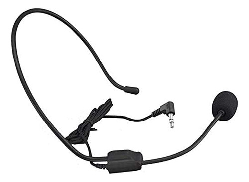 Sobre La Oreja 3.5 Mm Manos Libres Cardioide Con Cable Boom 