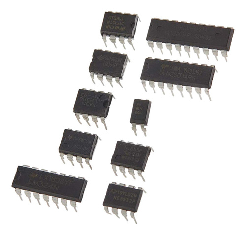 Paquete De 85 Chips De Circuito Integrado Con Chip Ic,