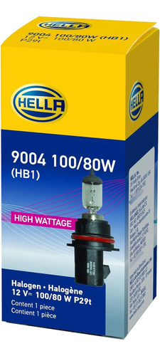 Bombilla De Alta Potencia 9004 100/80w, 12 V