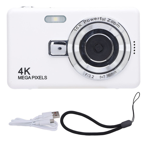 * Cámara Digital 4k, 50 Mp, Alta Definición, Zoom 16x, 2.4