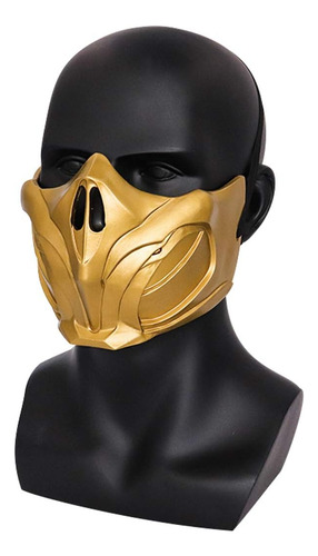 Nezababy Mortal Kombat Prop Máscara De Escorpión Disfraz De