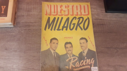 Revista Racing N° 244 1948 Simes Mendez Salvini