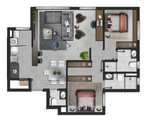 Imagem 10 de 13 de Apartamento À Venda No Bairro Centro - Canoas/rs - O-5295-13080