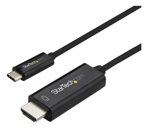 Cable Usb-c Macho - Hdmi 4k Macho De 1 Usb C Macho A 1 Hdmi Macho Startech.com Cdp2hd3mbnl Negro De 3m