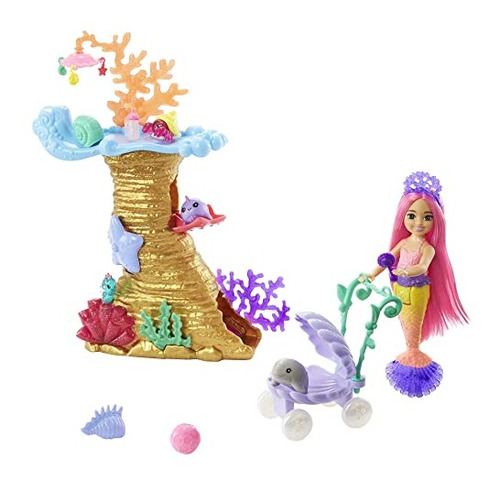 Barbie Mermaid Power Playset Chelsea Mermaid Doll